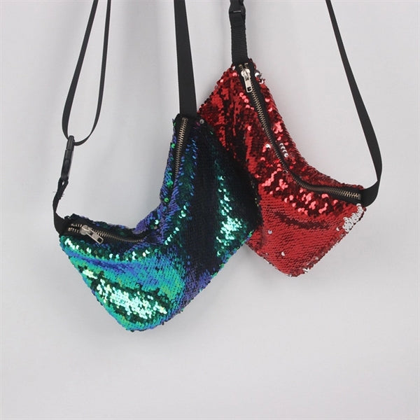 Mermaid Sequins Waist Bag Fanny Outdoor