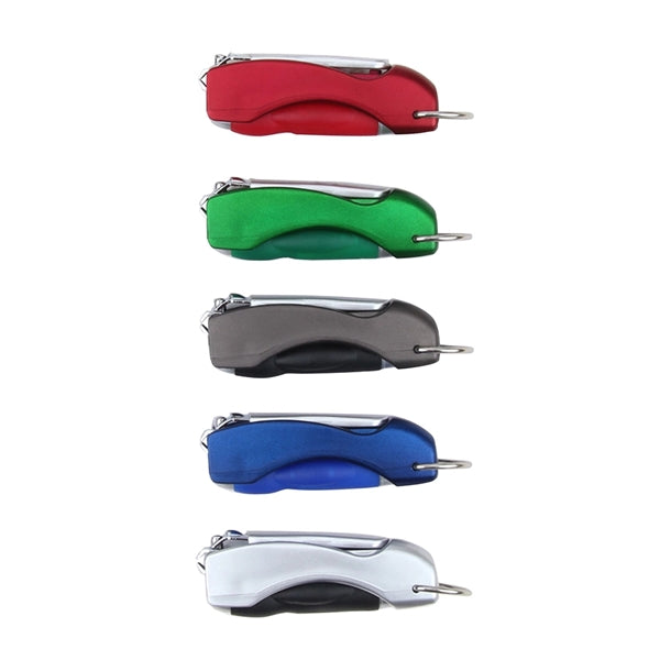 Folded Pen With Nail Clipper