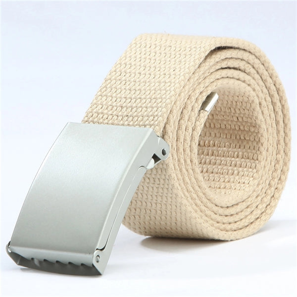 Fashional Metal Buckle Canvas Belt