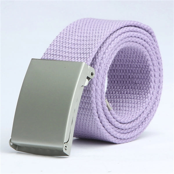 Fashional Metal Buckle Canvas Belt