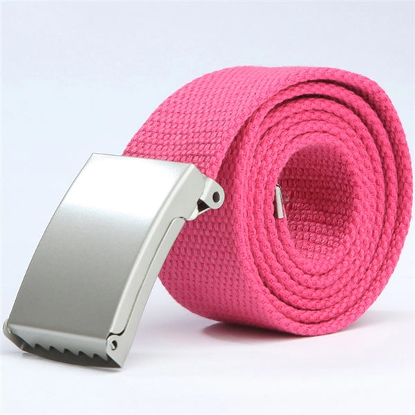 Fashional Metal Buckle Canvas Belt