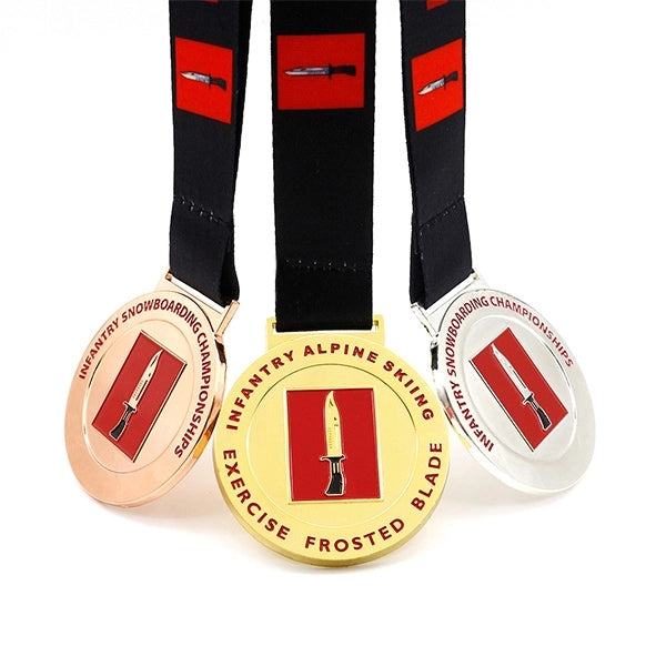 Metal Medals with Lanyard/Ribbon