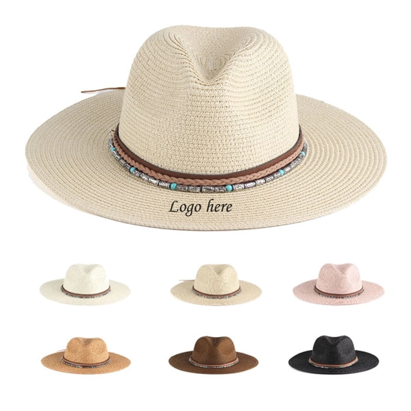 Unisex Panama Travel Straw Hat