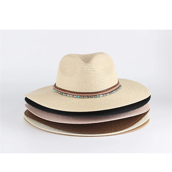 Unisex Panama Travel Straw Hat
