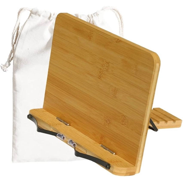 Bamboo Book Stand