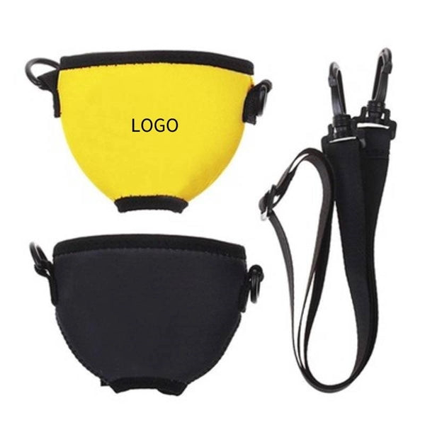 Hands Free Neoprene Wine Glass Holder w/Lanyard