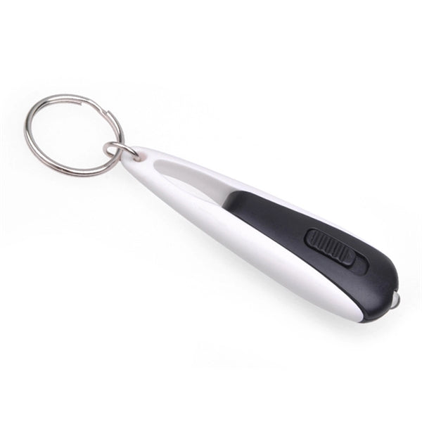Fish Shape LED Keychain with Mini Flashlight