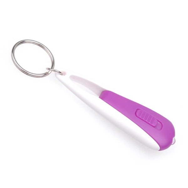 Fish Shape LED Keychain with Mini Flashlight