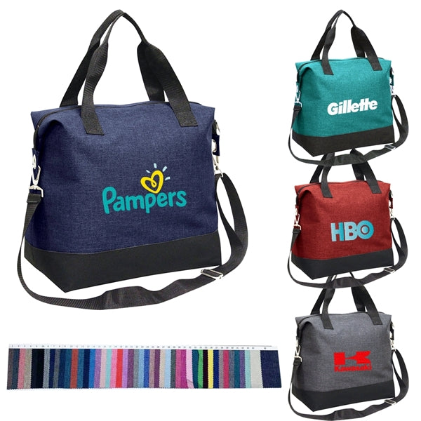 Heathered West Coast Polycanvas Sling Tote