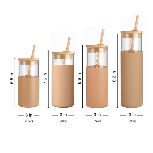 20oz Ice Cofee cup with Silicone Sleeve