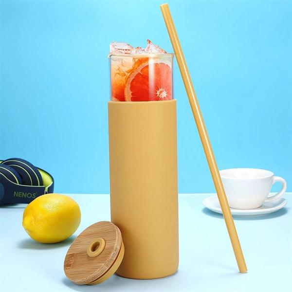20oz Ice Cofee cup with Silicone Sleeve
