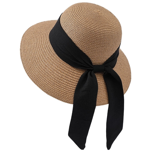 Women Wide Brim Sun Protection Straw Hat