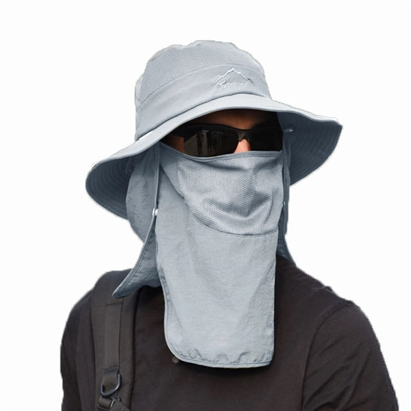 Multifunction Fishing Hats With Neck Face Flap