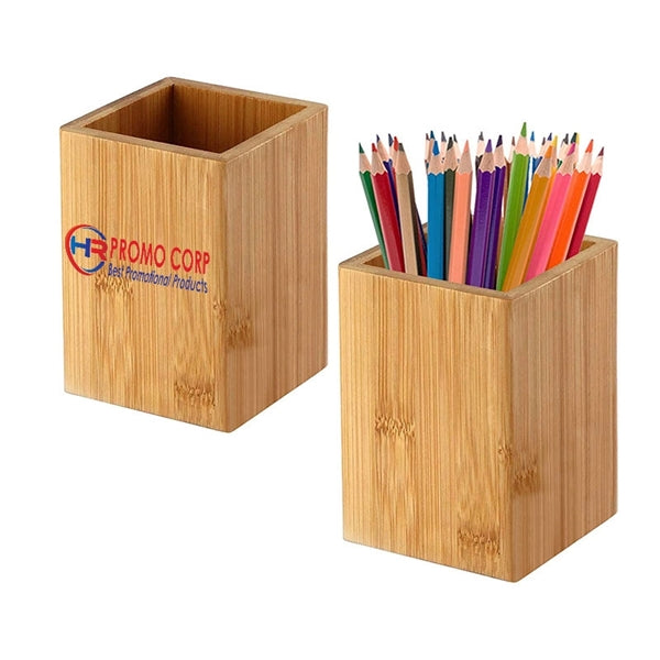 Solid Wood Pen Holder