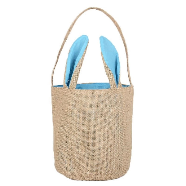 Easter Tote Bag With Rabbit Ear Basket