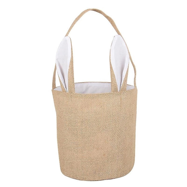 Easter Tote Bag With Rabbit Ear Basket