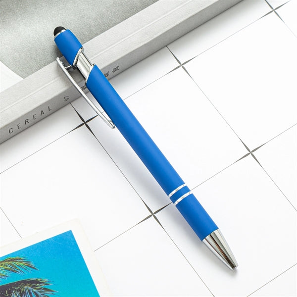 Metal Pen with Stylus
