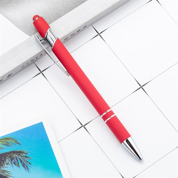 Metal Pen with Stylus