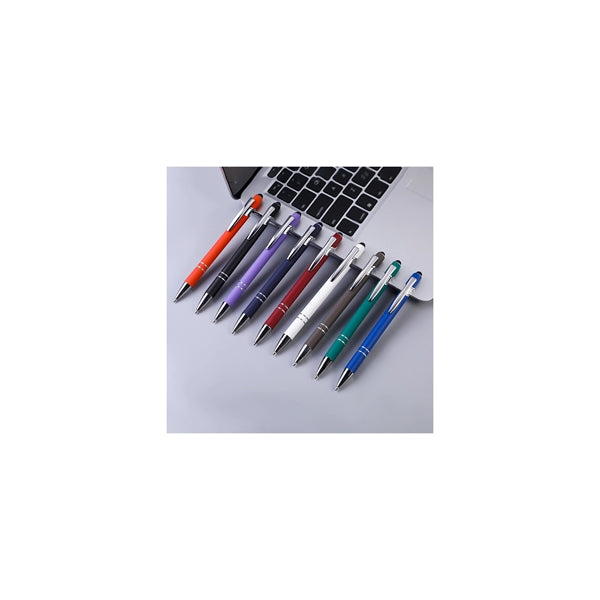 Metal Pen with Stylus