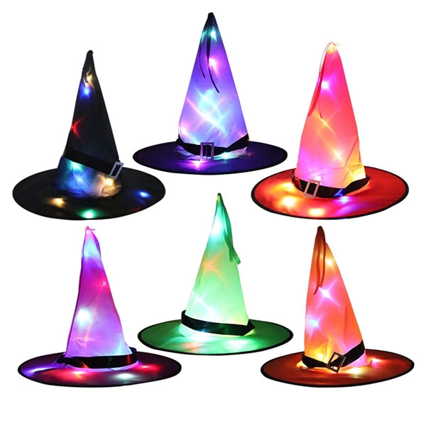 Halloween Decorations Witch Hat Light