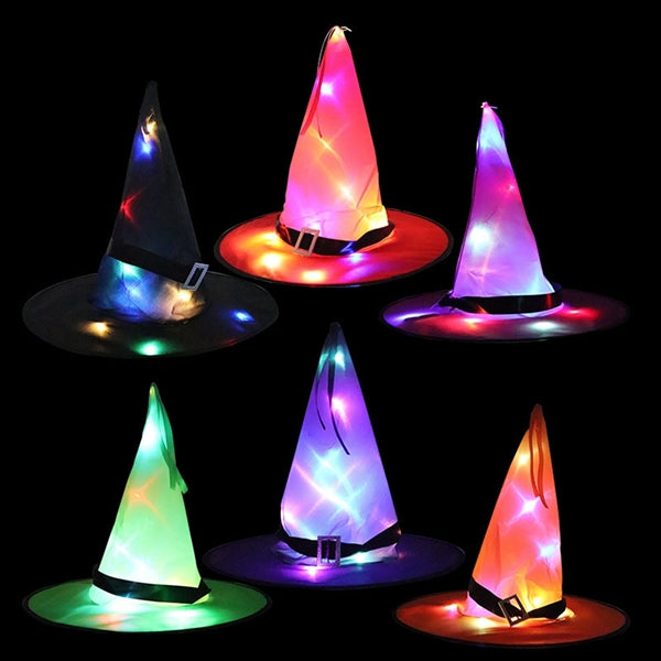 Halloween Decorations Witch Hat Light