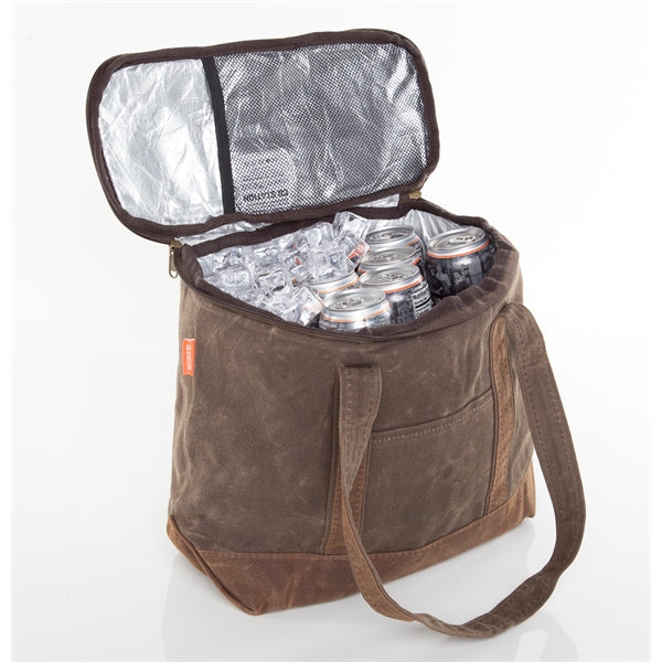Waxed Canvas Lunch Tote Cooler - Large