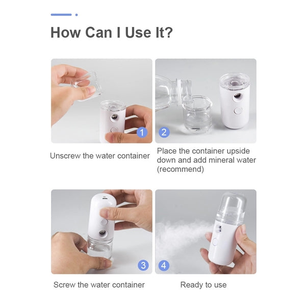 Facial Moisturizing Mist Spray Machine Humidifier