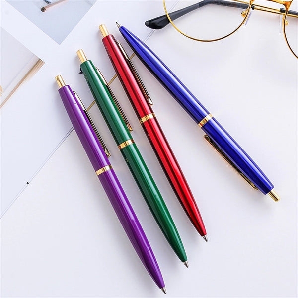 Metal Retractable Ballpoint Pen