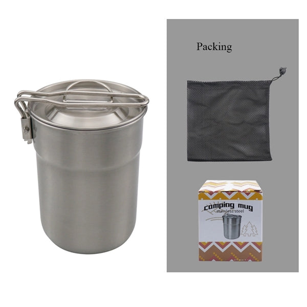 Stainless Steel Camping Cookware