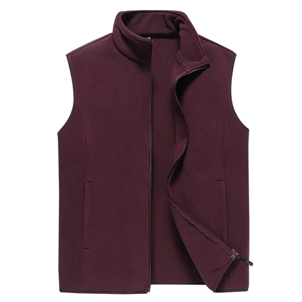 Fleece Full-zip Vest