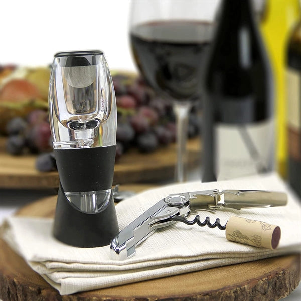 Wine Aerator Decanter Pourer Spout Set