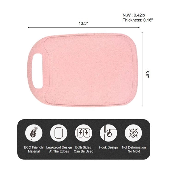 Wheat Straw Biodegradable Chopping Board ECO Friendly