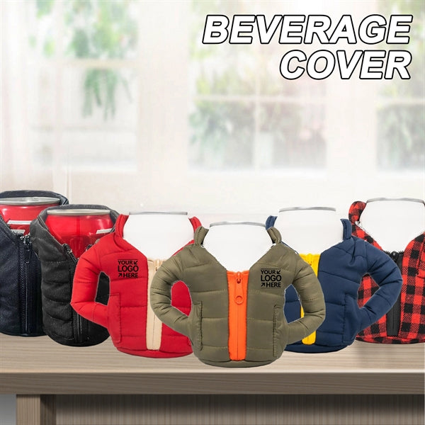Beer Can Insulated Coolers Jacket 12oz