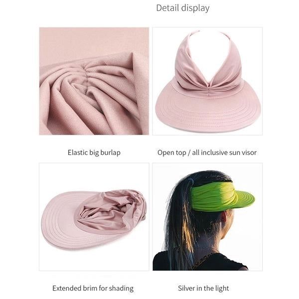 Summer Elastic Hollow Cap