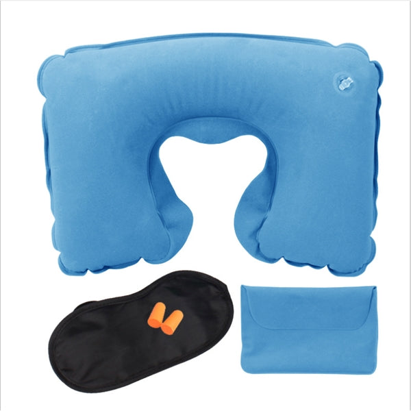Logo Travel Pillow Kits with Ear Plugs and Eye Mask