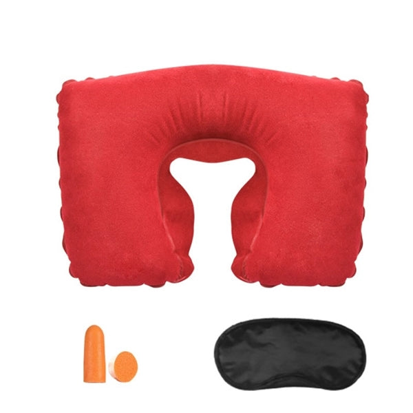Logo Travel Pillow Kits with Ear Plugs and Eye Mask