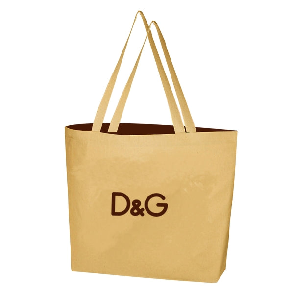 Custom The Outing Cotton Twill Tote Bag