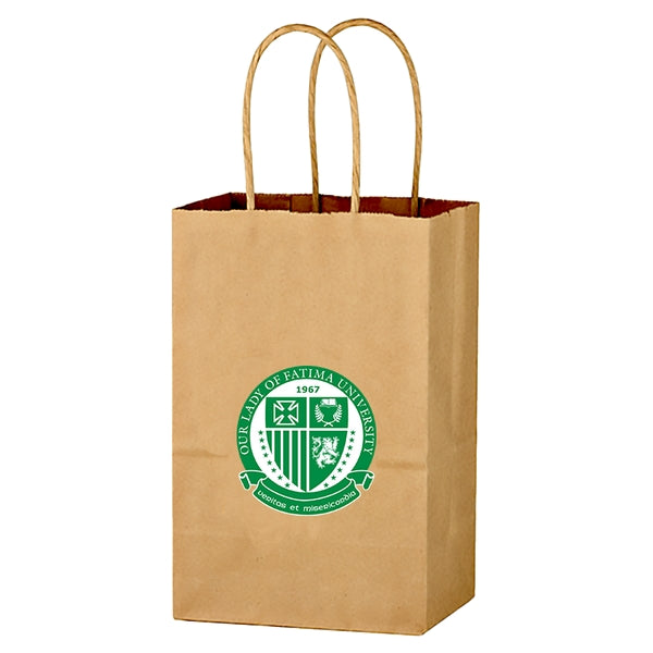 Custom Kraft Paper Brown Shopping Bag