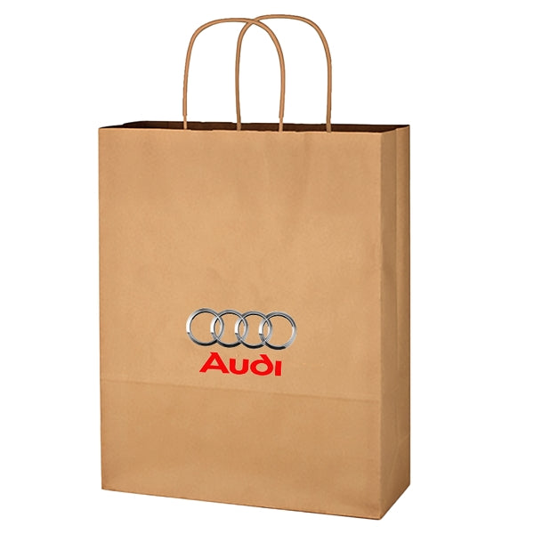Kraft Paper Brown Shopping Bags-10-x-13 - BG