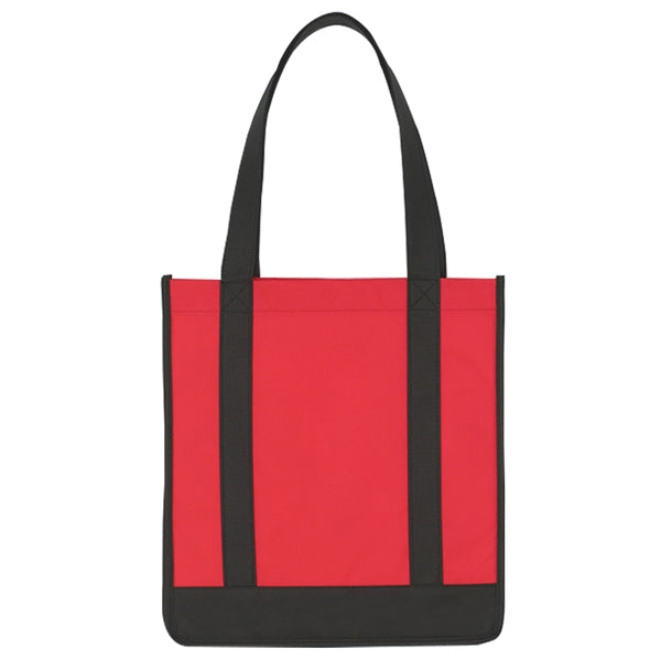 Custom Non Woven Two Tone Shopper Tote Bag