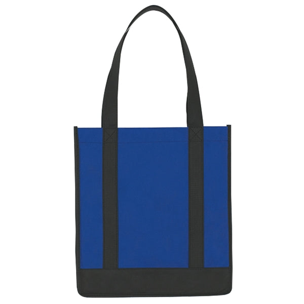 Custom Non Woven Two Tone Shopper Tote Bag