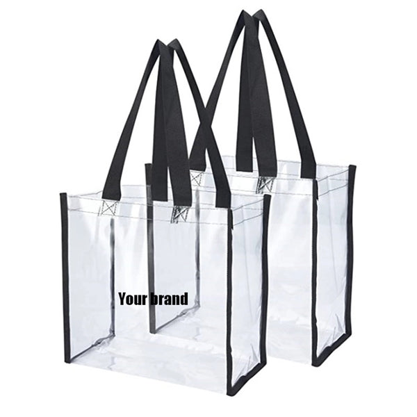 Clear Plastic Tote Bags With Handles