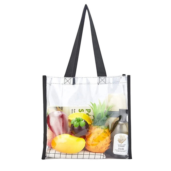 Clear Plastic Tote Bags With Handles