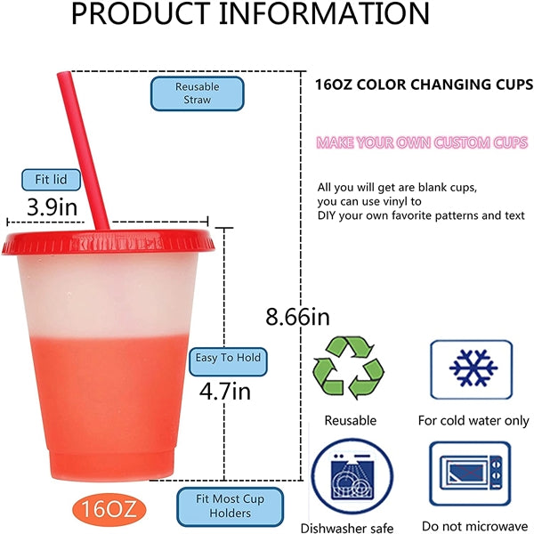 Color Changing Cups