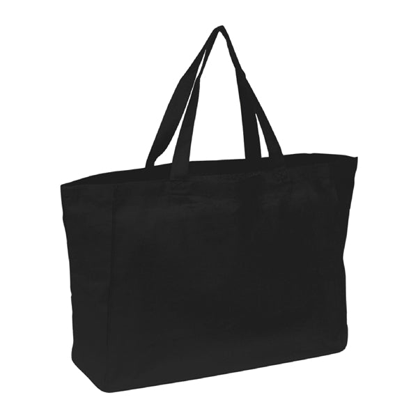 6 oz. Cotton Sheeting Travel Tote w/ Handles for Groceries