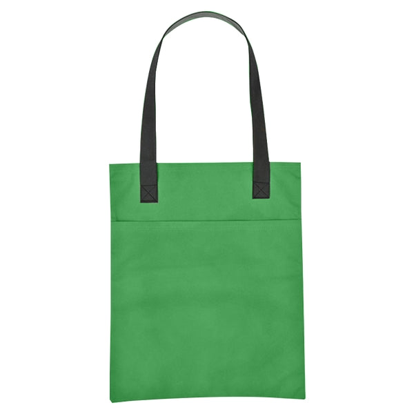 Custom Non Woven Turnabout Brochure Tote Bag