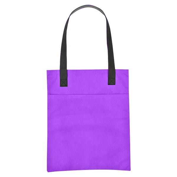 Custom Non Woven Turnabout Brochure Tote Bag
