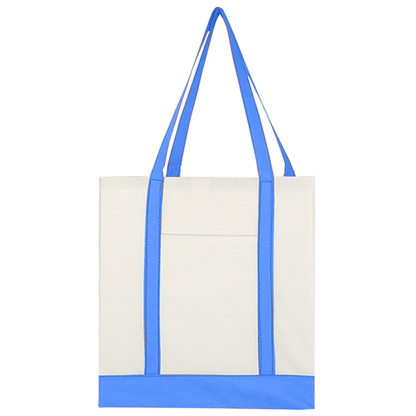 Custom Non Woven Tote Bag with Trim Colors