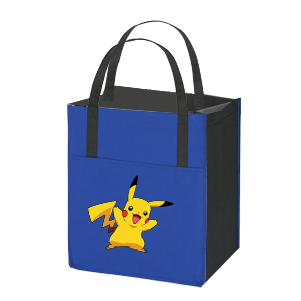 Custom Non Woven Shoppers Pocket Tote Bag