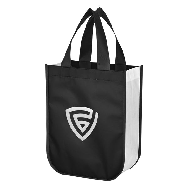 Custom Shiny Non-Woven Shopper Tote Bag